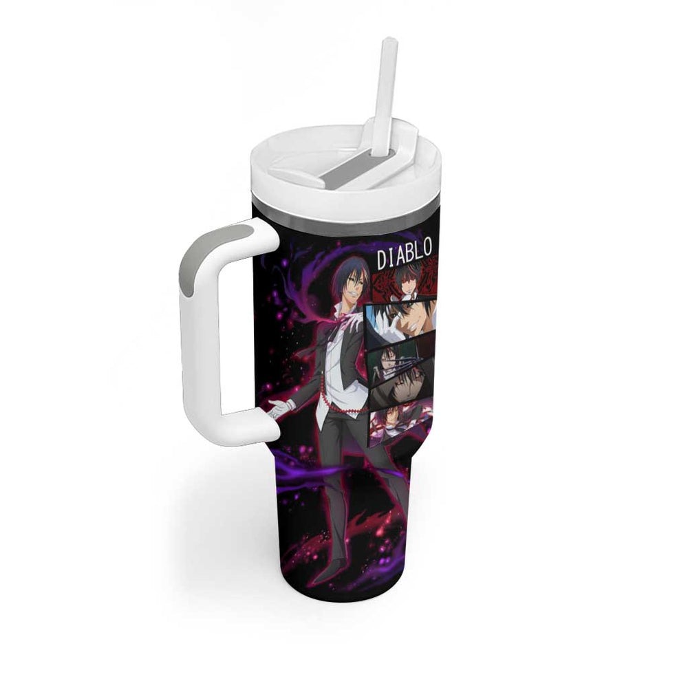 Diablo - Tensei Shitara Slime Datta Ken Tumbler With Handle Anime Style TS04 Diablo - Tensei Shitara Slime Datta Ken Tumbler With Handle Anime Style TS04