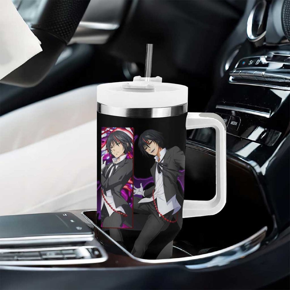 Diablo - Tensei Shitara Slime Datta Ken Tumbler With Handle Anime Style TS04 Diablo - Tensei Shitara Slime Datta Ken Tumbler With Handle Anime Style TS04