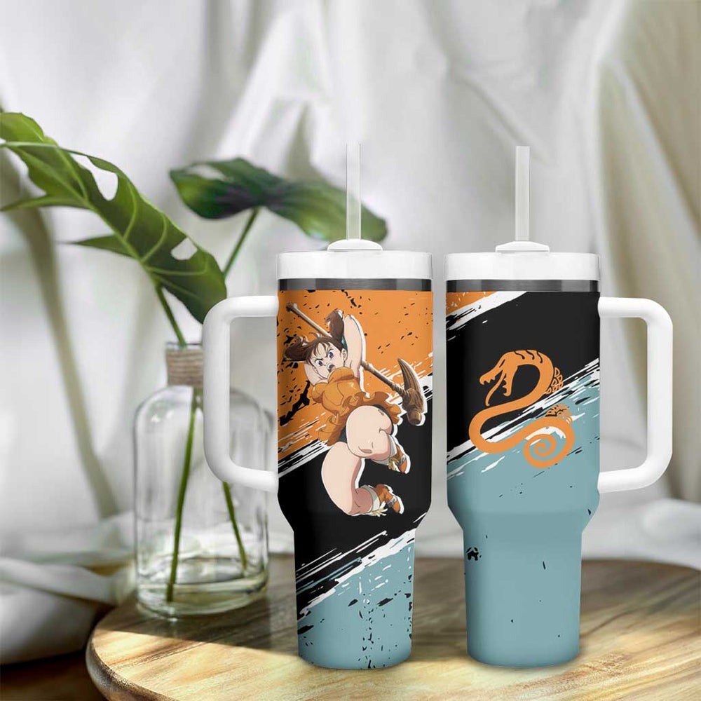 Diane - Nanatsu No Taizai Tumbler With Handle Anime Mix Manga Style TS04 Diane - Nanatsu No Taizai Tumbler With Handle Anime Mix Manga Style TS04