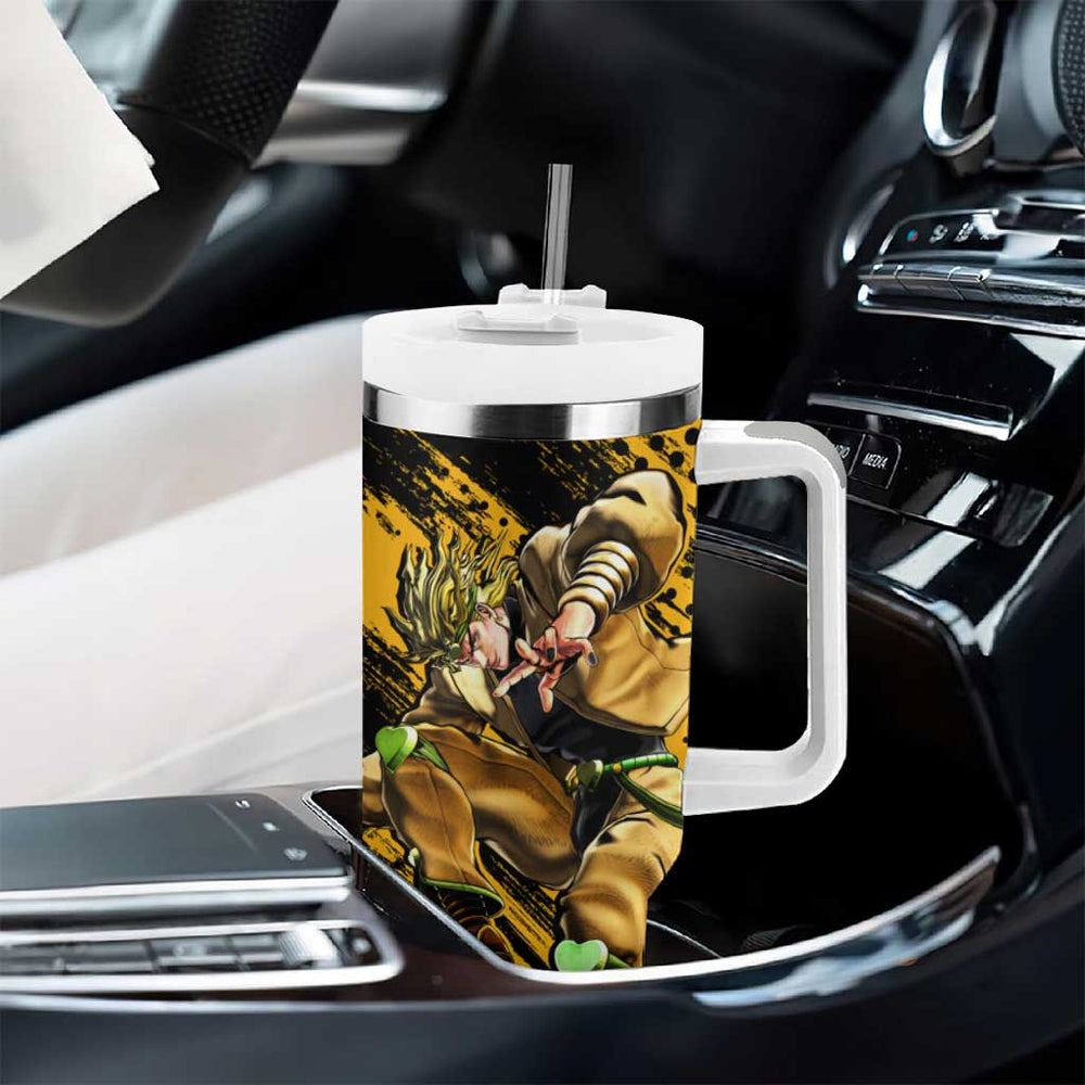 Dio Brando - JoJo's Bizarre Adventure Tumbler With Handle Anime Mix Manga Style TS04 Dio Brando - JoJo's Bizarre Adventure Tumbler With Handle Anime Mix Manga Style TS04