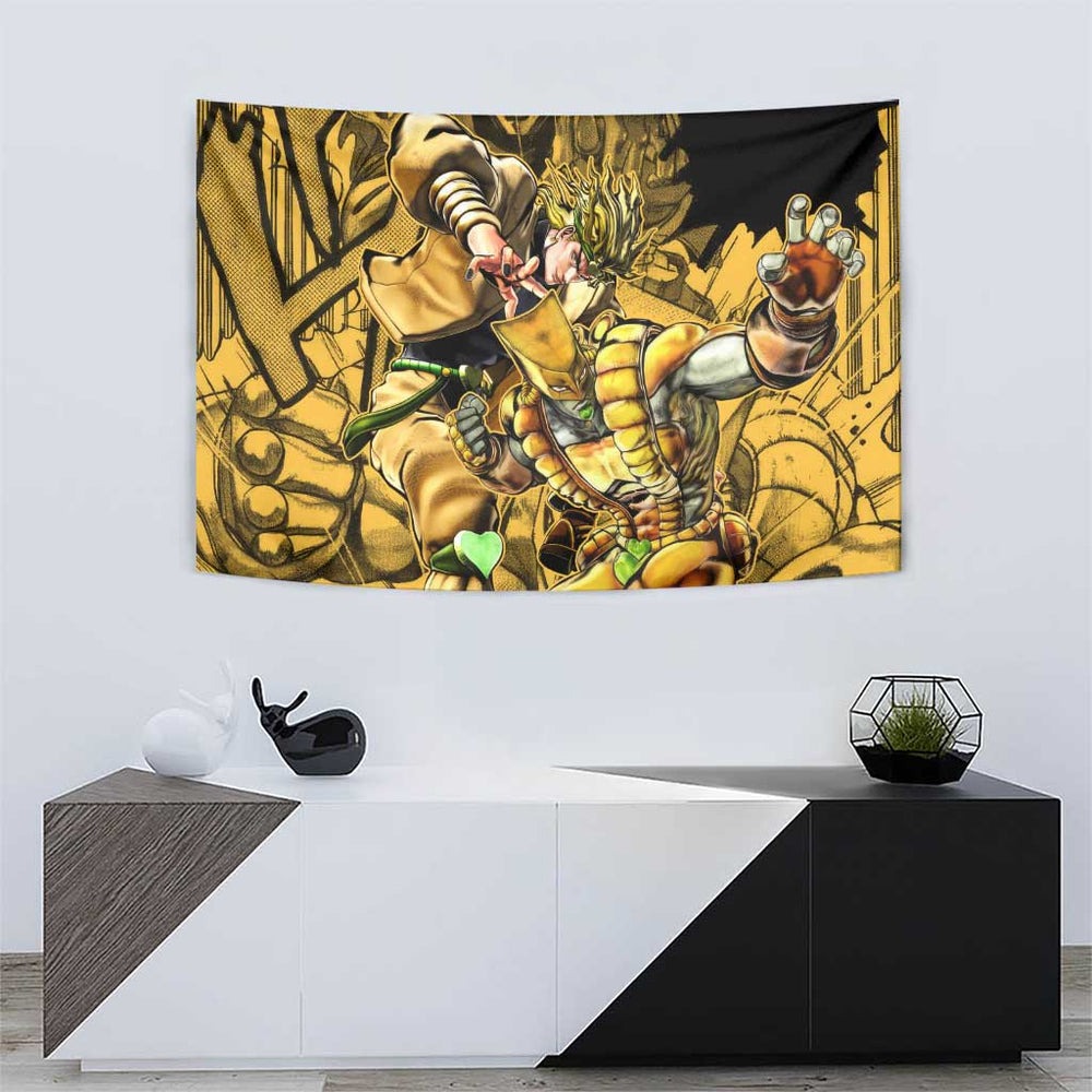 Dio Brando oJo's Bizarre Adventure Tumbler With Handle Anime Style TS04