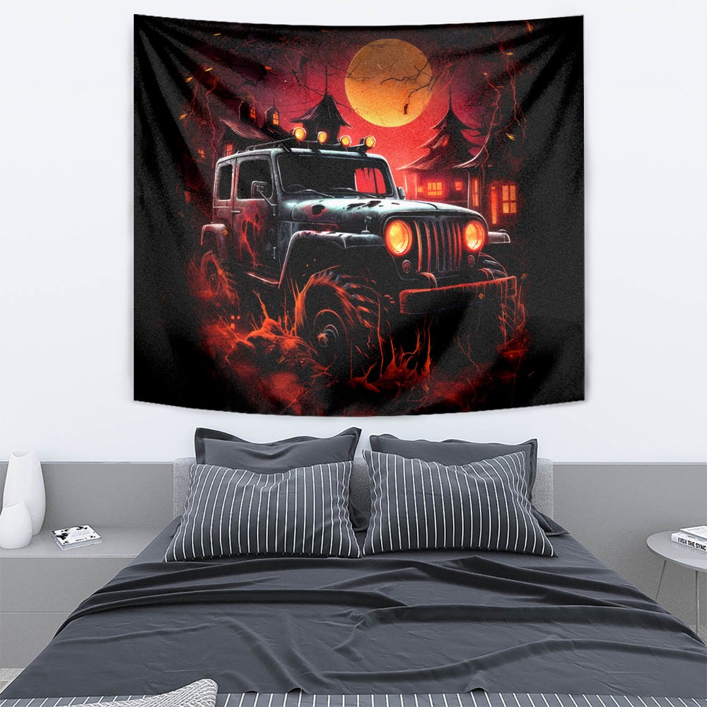 Dirty Jeep Tapestry Get Dirty Go Mudding DT01 Dirty Jeep Tapestry Get Dirty Go Mudding DT01