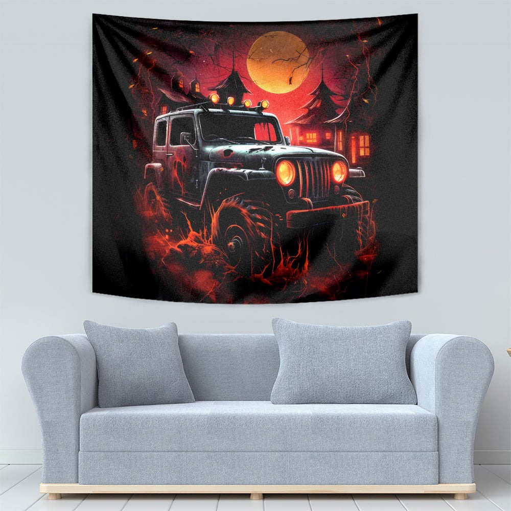 Dirty Jeep Tapestry Get Dirty Go Mudding DT01 Dirty Jeep Tapestry Get Dirty Go Mudding DT01