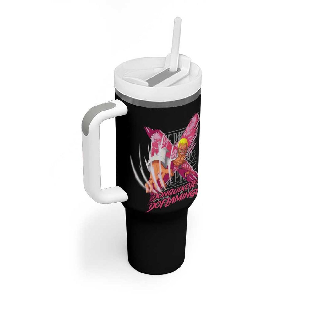 Doflamingo - One Piece Tumbler With Handle Anime Style TS04 Doflamingo - One Piece Tumbler With Handle Anime Style TS04
