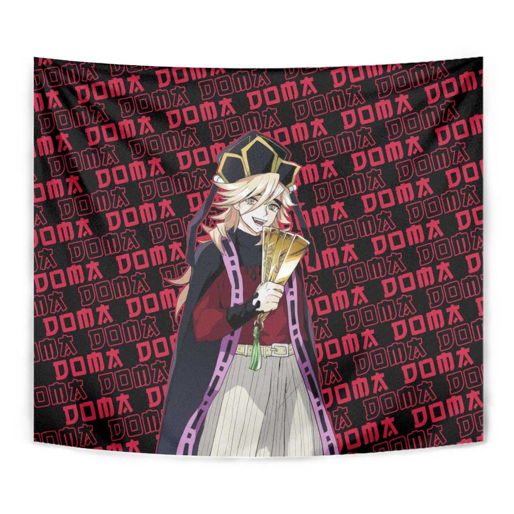 Doma - Demon Slayer Tapestry Anime Japan Style TS04 Doma - Demon Slayer Tapestry Anime Japan Style TS04