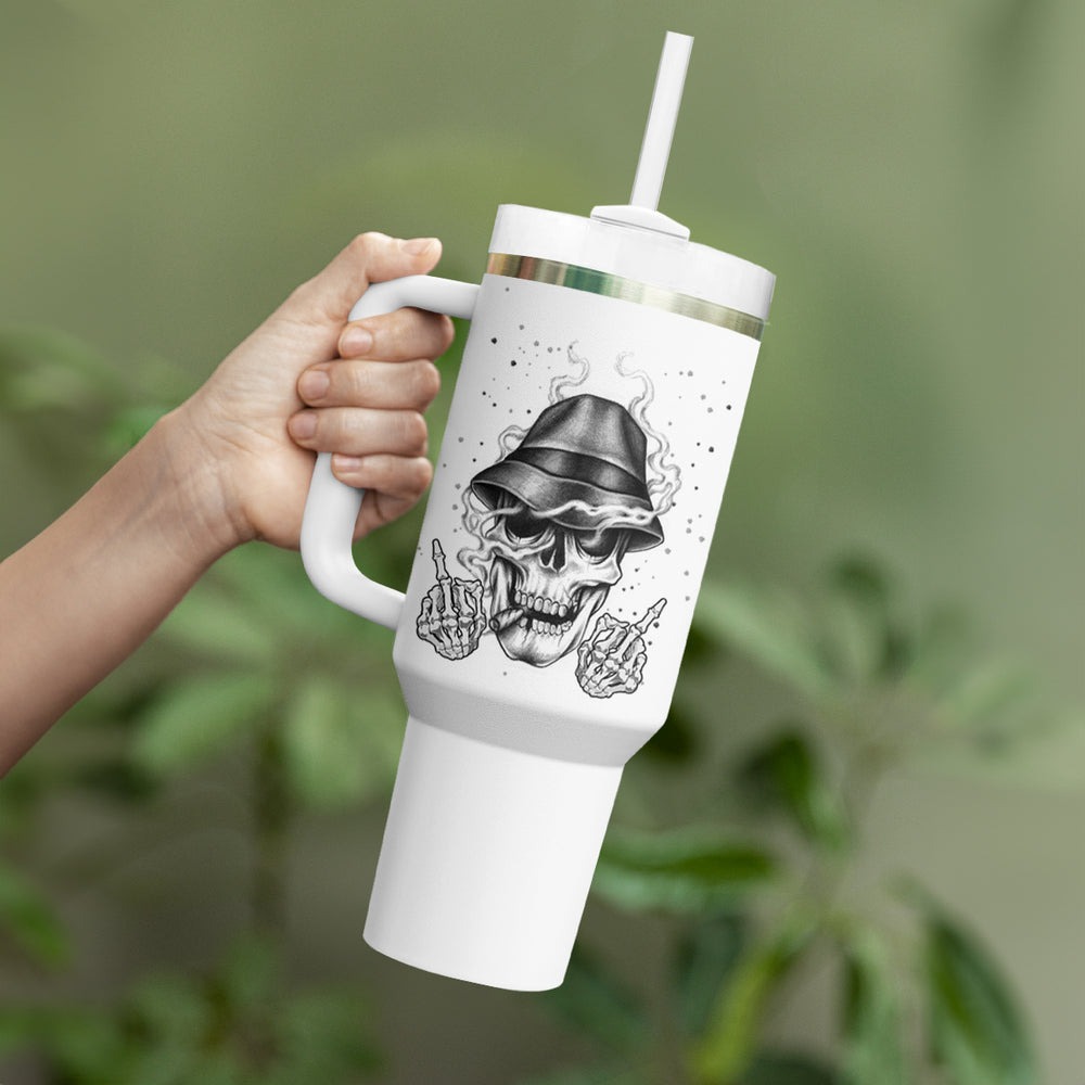 Don't Like My Attitude Tumbler With Handle TS04 Don't Like My Attitude Tumbler With Handle TS04