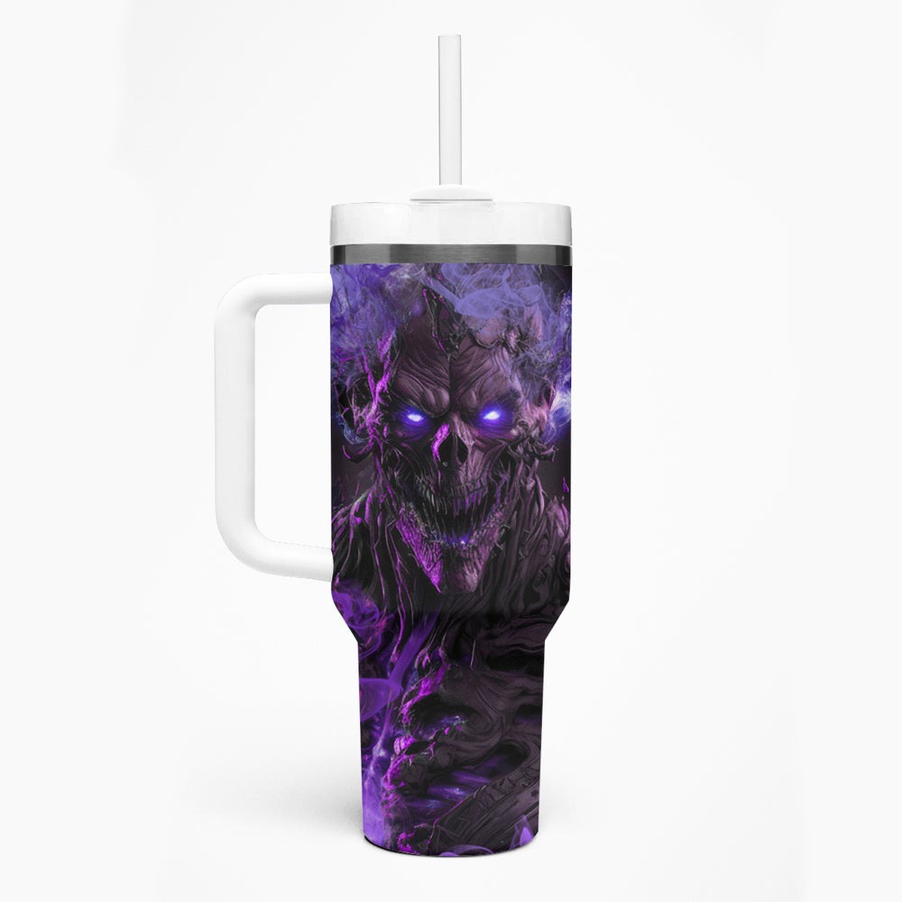 Don't Test The Monster In Me Tumbler With Handle TS04 Don't Test The Monster In Me Tumbler With Handle TS04