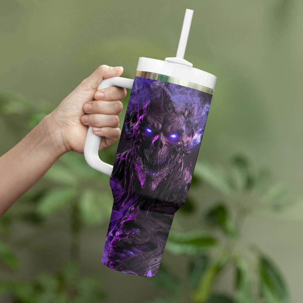 Don't Test The Monster In Me Tumbler With Handle TS04 Don't Test The Monster In Me Tumbler With Handle TS04