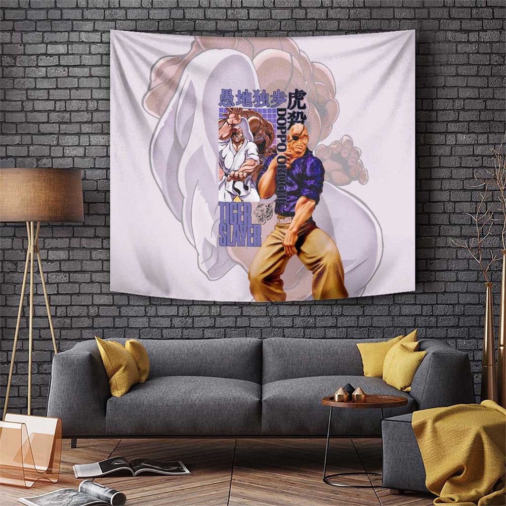 Doppo Orochi Baki Tapestry Japan Anime Style TS04 Doppo Orochi Baki Tapestry Japan Anime Style TS04