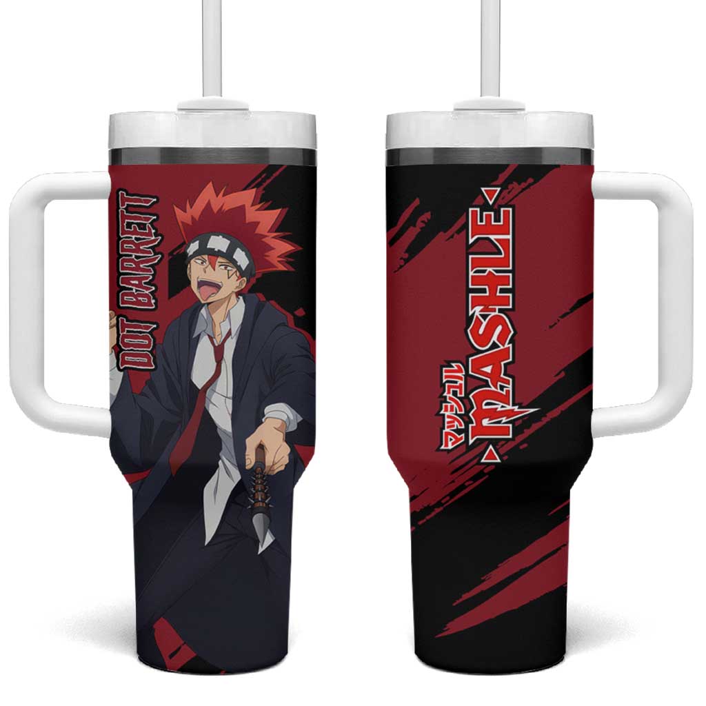 Dot Barrett - Magic And Muscles Tumbler With Handle Anime Style TS04