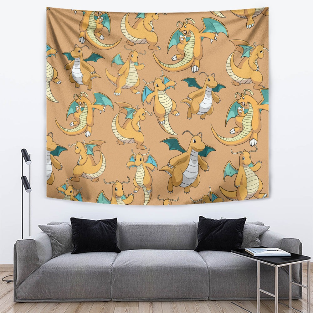 Dragonite Pattern Style Tapestry TS04 Dragonite Pattern Style Tapestry TS04