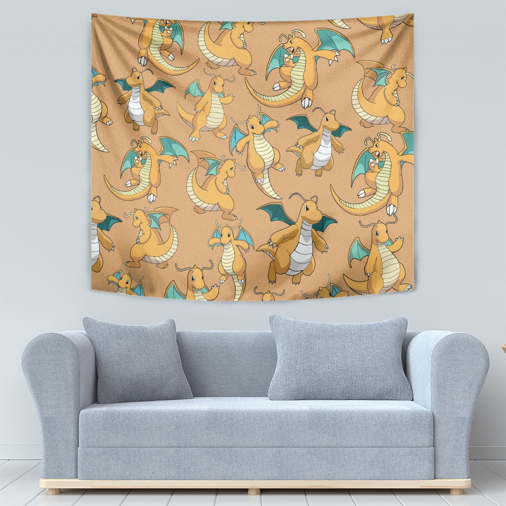 Dragonite Pattern Style Tapestry TS04 Dragonite Pattern Style Tapestry TS04