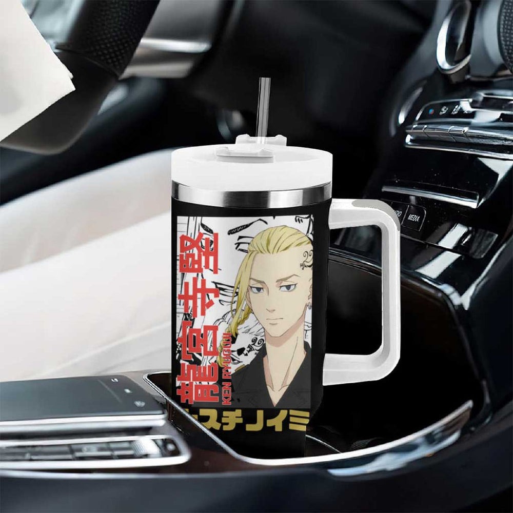 Draken Ryuguji Ken Tokyo Revengers Tumbler With Handle Anime Style TS04 Draken Ryuguji Ken Tokyo Revengers Tumbler With Handle Anime Style TS04