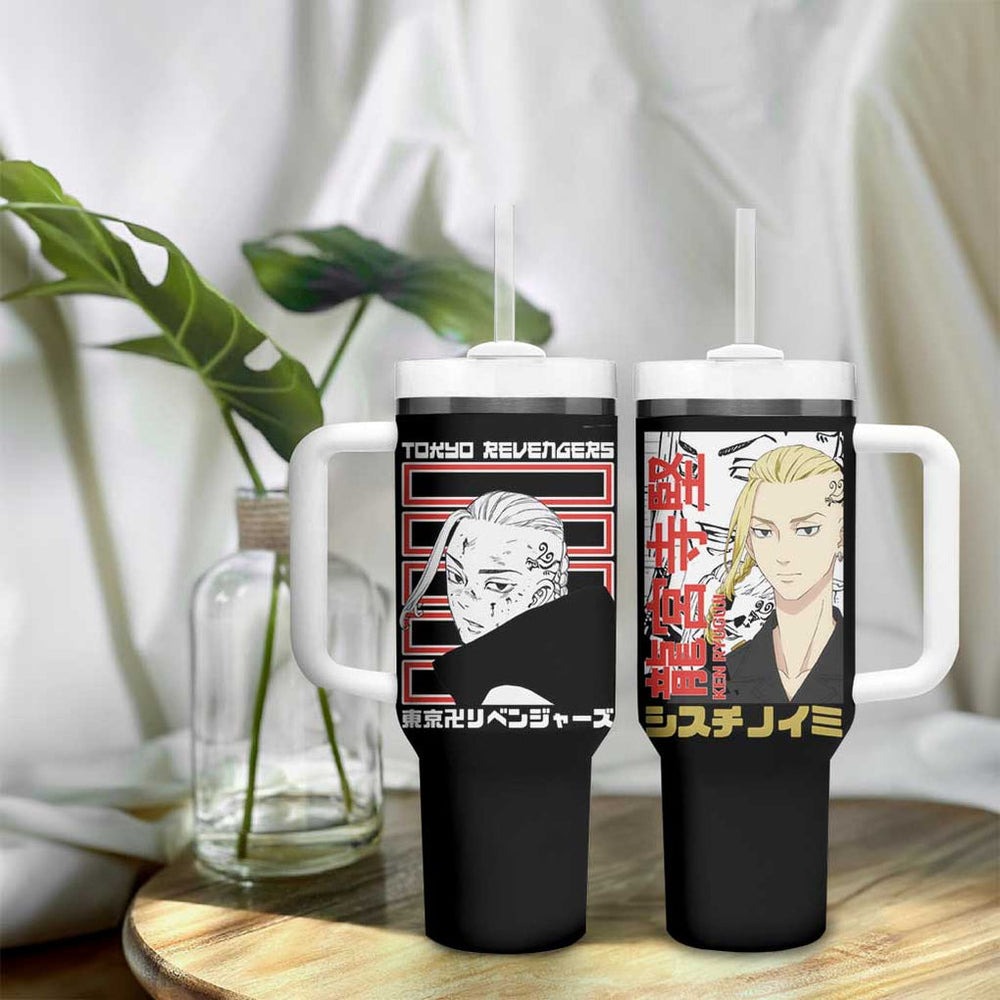 Draken Ryuguji Ken Tokyo Revengers Tumbler With Handle Anime Style TS04 Draken Ryuguji Ken Tokyo Revengers Tumbler With Handle Anime Style TS04