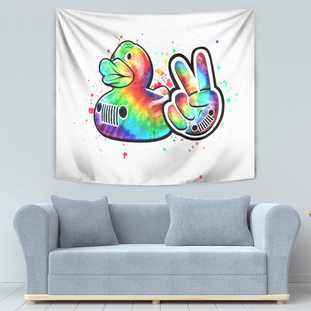 Duck Jeep Tapestry Ain't Nothing But A Jeep Thang DT01 Duck Jeep Tapestry Ain't Nothing But A Jeep Thang DT01