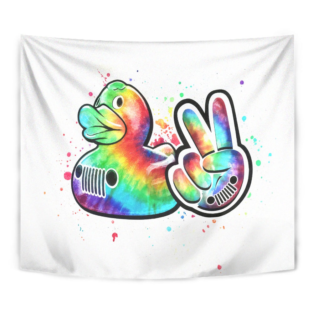 Duck Jeep Tapestry Ain't Nothing But A Jeep Thang DT01 Duck Jeep Tapestry Ain't Nothing But A Jeep Thang DT01