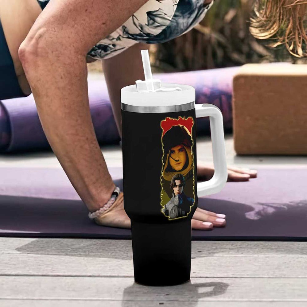 Dune Tumbler With Handle Japan Anime Style TS04 Dune Tumbler With Handle Japan Anime Style TS04