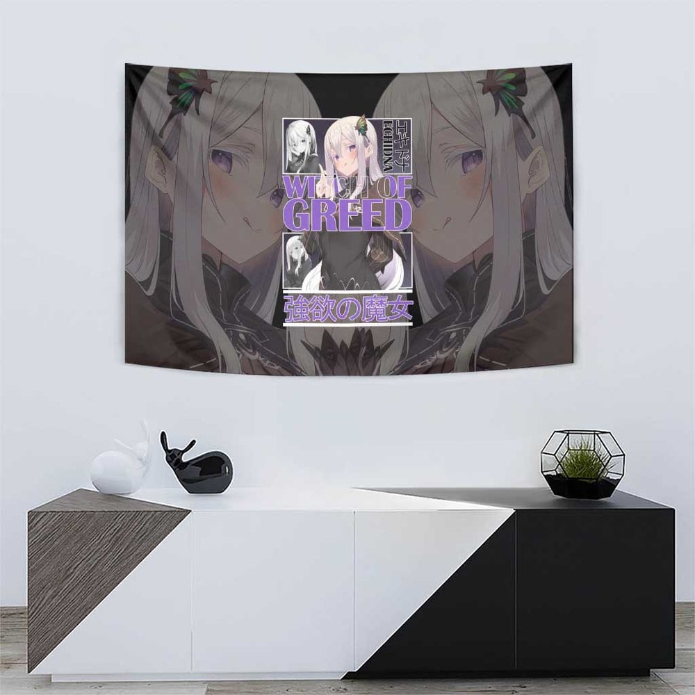 Echidna Re Zero Tapestry Anime Style TS04 Echidna Re Zero Tapestry Anime Style TS04