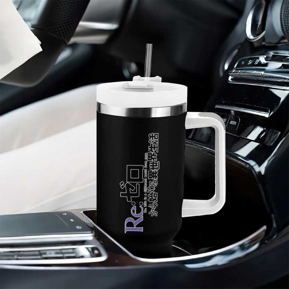 Echidna Re Zero Tumbler With Handle Anime Style TS04 Echidna Re Zero Tumbler With Handle Anime Style TS04