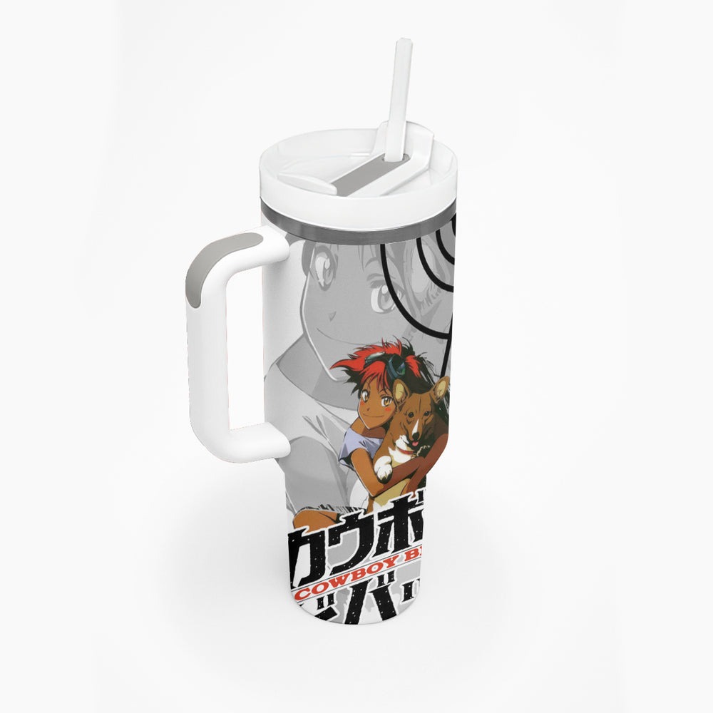 Edward Wong Hau Pepelu Tivrusky IV Cowboy Bebop Tumbler With Handle Anime Style TS04 Edward Wong Hau Pepelu Tivrusky IV Cowboy Bebop Tumbler With Handle Anime Style TS04