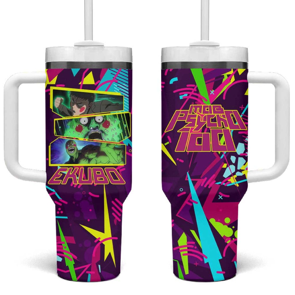 Ekubo - Mob Psycho 100 Tumbler With Handle Anime Style TS04 Ekubo - Mob Psycho 100 Tumbler With Handle Anime Style TS04
