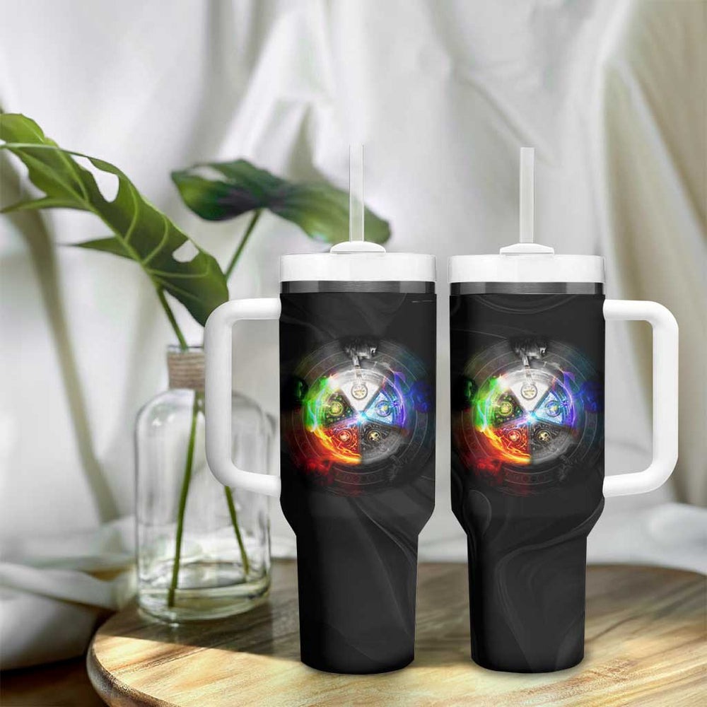 Elements of Magic the Gathering Tumbler With Handle Anime Style TS04 Elements of Magic the Gathering Tumbler With Handle Anime Style TS04