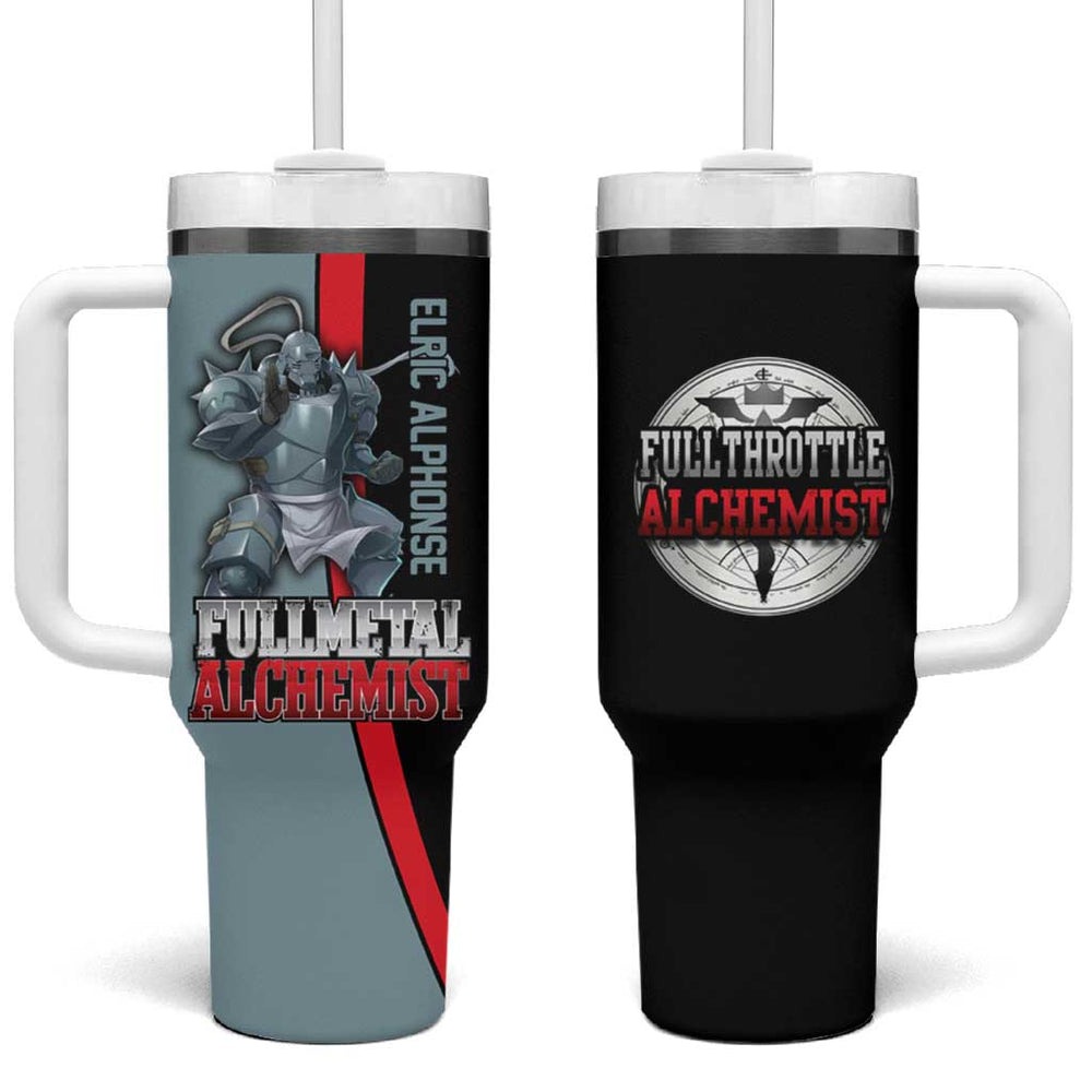 Elric Alphonse - Fullmetal Alchemist Tumbler With Handle Anime Style TS04 Elric Alphonse - Fullmetal Alchemist Tumbler With Handle Anime Style TS04