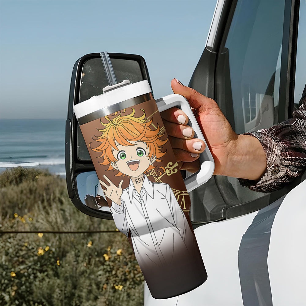 Emma Tumbler With Handle The Promised Neverland TS04 Emma Tumbler With Handle The Promised Neverland TS04