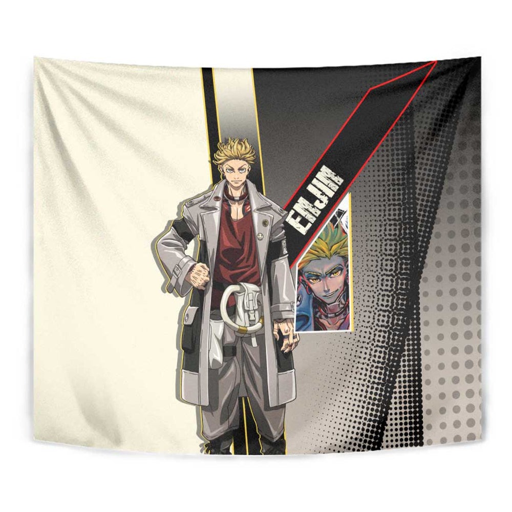 Enjin Crimson Strategist Tumbler With Handle Grunge Manga Illustration Style TS04 Enjin Crimson Strategist Tumbler With Handle Grunge Manga Illustration Style TS04