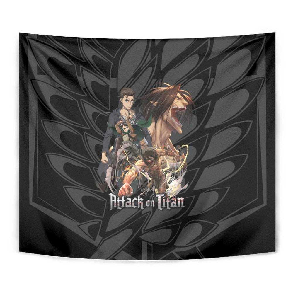 Eren Yeager Attack on Titan Tumbler With Handle Anime Style TS04 Eren Yeager Attack on Titan Tumbler With Handle Anime Style TS04