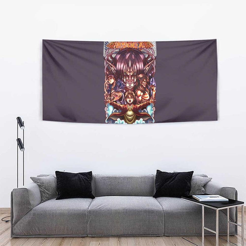 Eren Yeager Story Attack on Titan Tumbler With Handle Japan Anime Style TS04