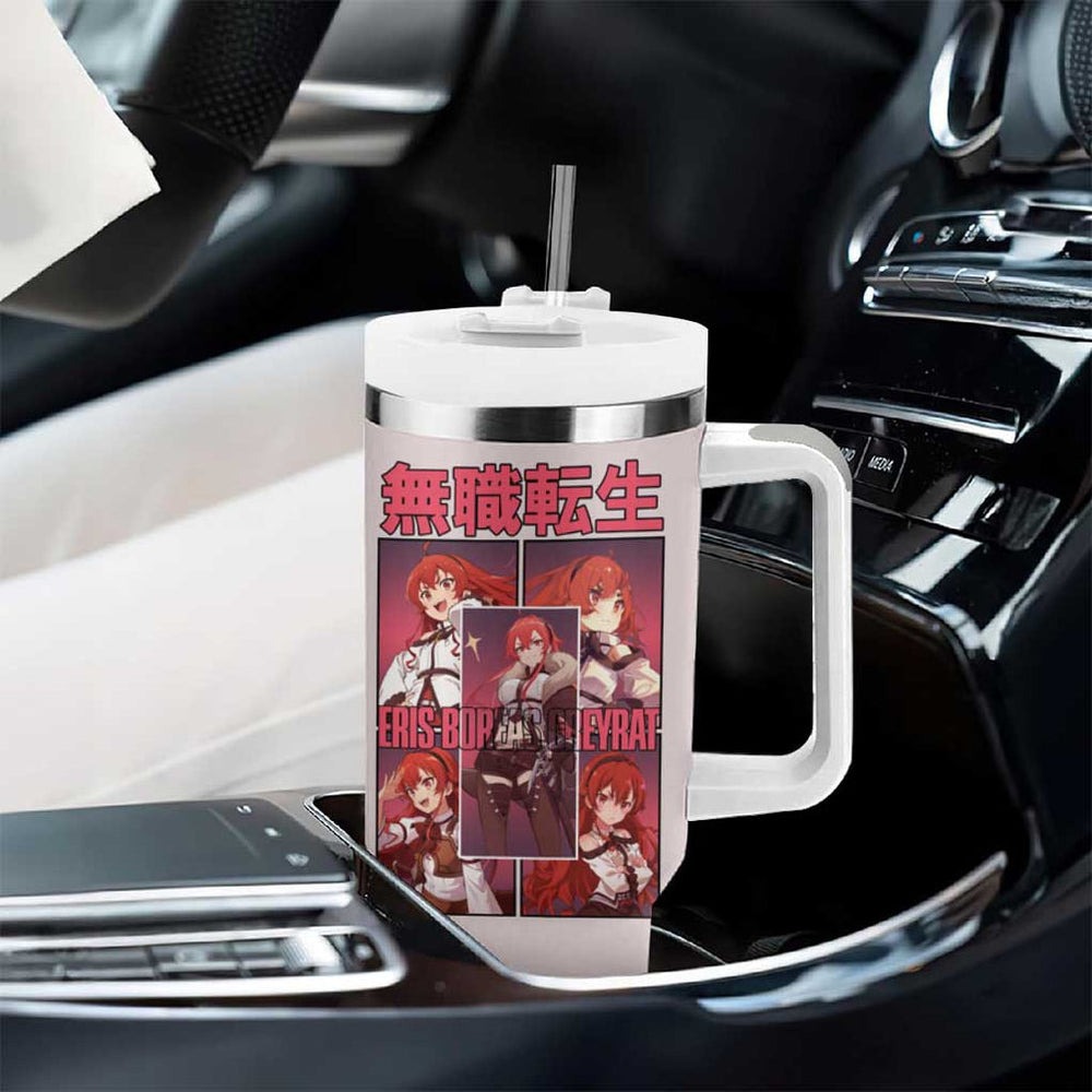 Eris Boreas Greyrat Mushoku Tensei Tumbler With Handle Anime Style TS04