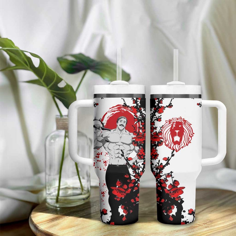 Escanor - Nanatsu no Taizai Tumbler With Handle Anime Japan Style TS04 Escanor - Nanatsu no Taizai Tumbler With Handle Anime Japan Style TS04
