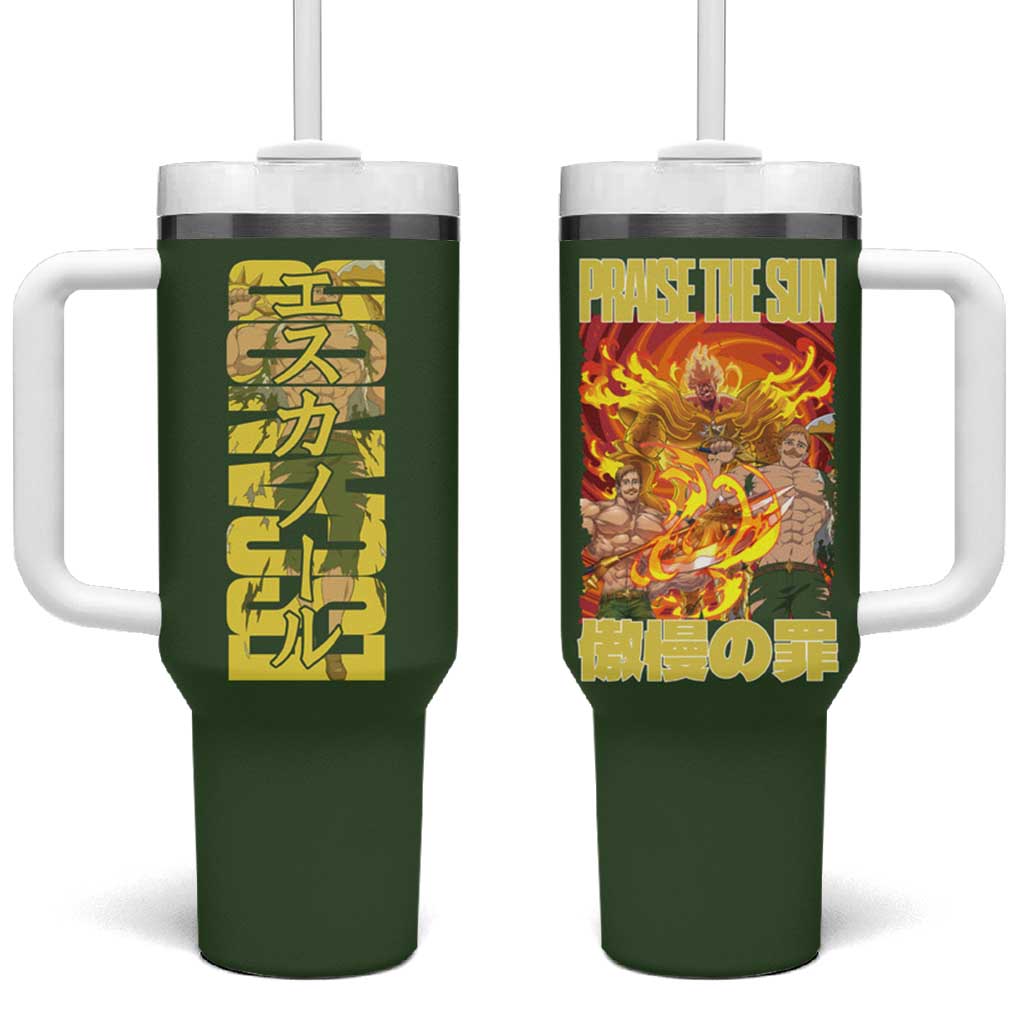 Escanor Seven Deadly Sins Tumbler With Handle Anime Style TS04