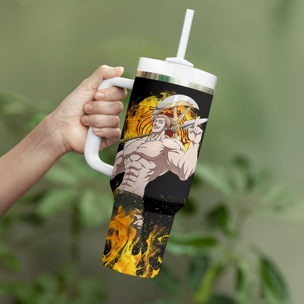 Escanor Tumbler With Handle Seven Deadly Sins Anime TS04
