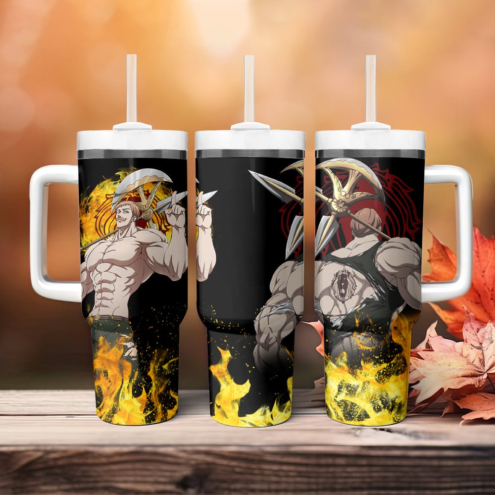 Escanor Tumbler With Handle Seven Deadly Sins Anime TS04