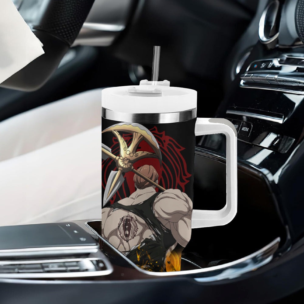 Escanor Tumbler With Handle Seven Deadly Sins Anime TS04