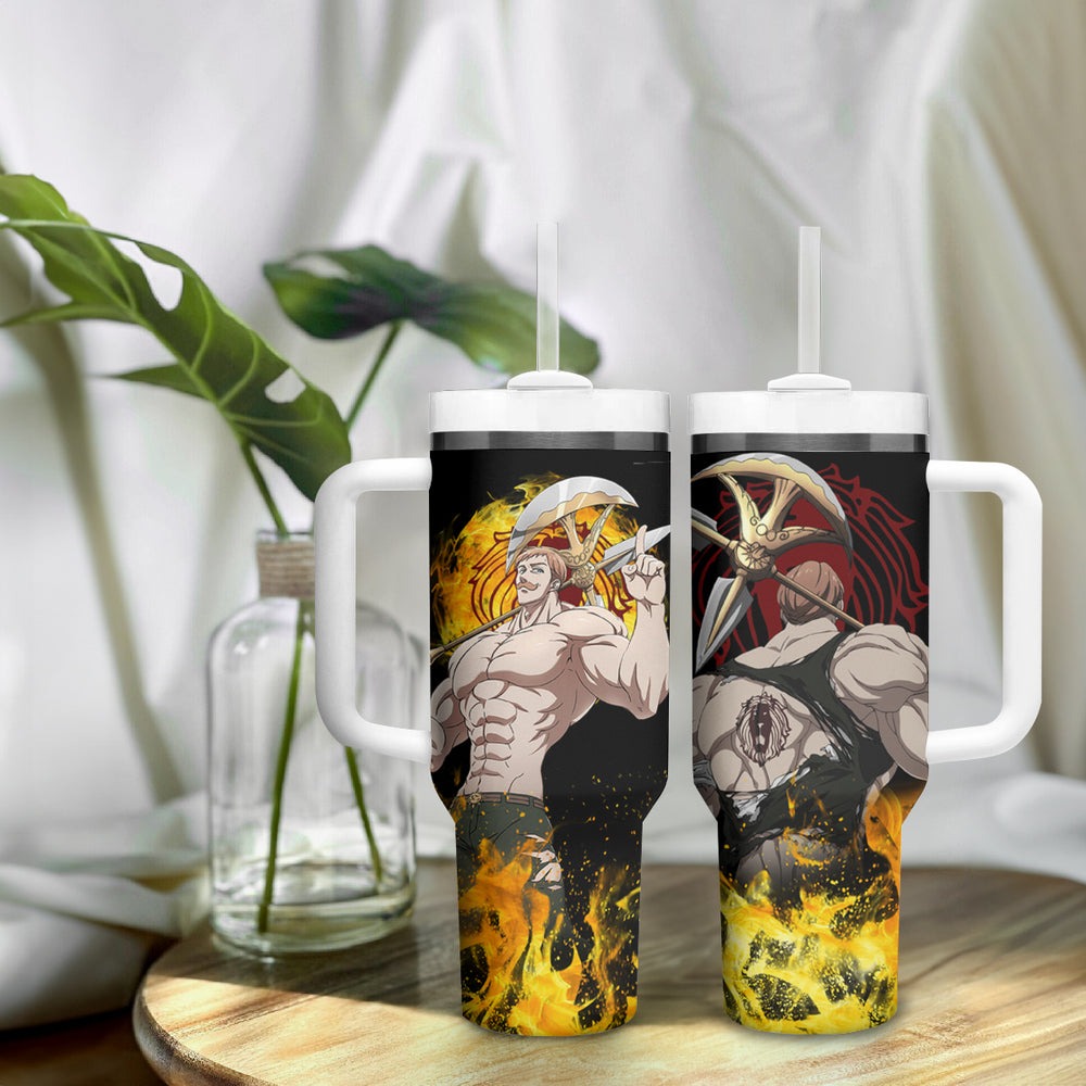 Escanor Tumbler With Handle Seven Deadly Sins Anime TS04
