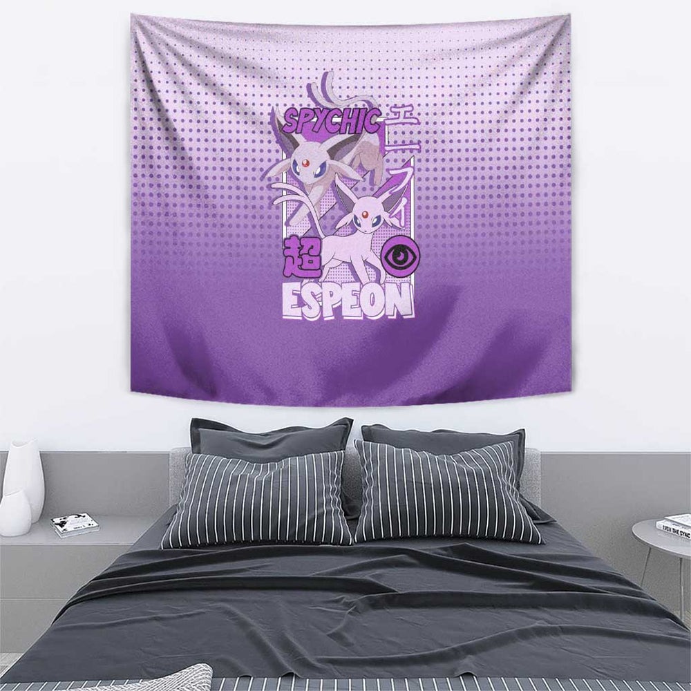 Espeon from Poké Tapestry with Psychic Type Ability and Elegant Pose Design TS04 Espeon from Poké Tapestry with Psychic Type Ability and Elegant Pose Design TS04
