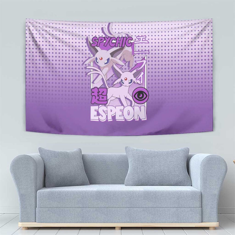 Espeon from Poké Tapestry with Psychic Type Ability and Elegant Pose Design TS04 Espeon from Poké Tapestry with Psychic Type Ability and Elegant Pose Design TS04