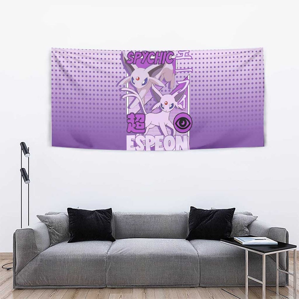 Espeon from Poké Tapestry with Psychic Type Ability and Elegant Pose Design TS04 Espeon from Poké Tapestry with Psychic Type Ability and Elegant Pose Design TS04
