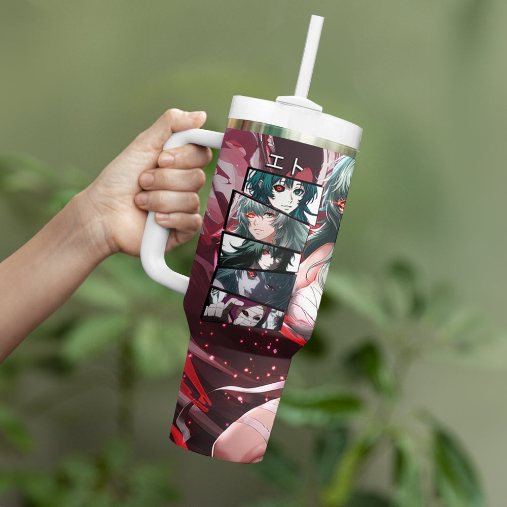 Eto Tumbler With Handle Tokyo Ghoul TS04 Eto Tumbler With Handle Tokyo Ghoul TS04