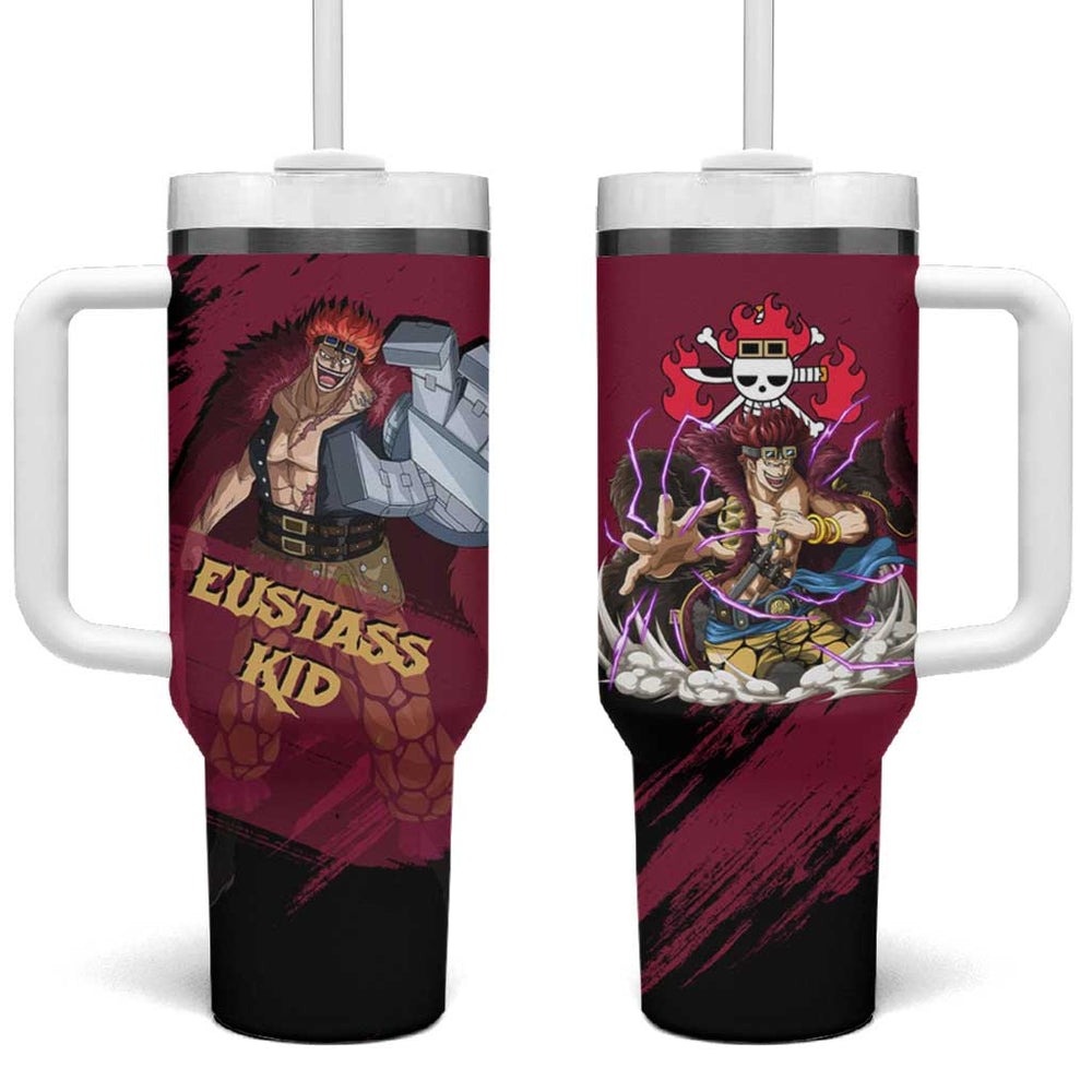 Eustass Kid - One Piece Tumbler With Handle Anime Style TS04 Eustass Kid - One Piece Tumbler With Handle Anime Style TS04
