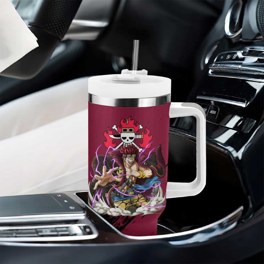 Eustass Kid - One Piece Tumbler With Handle Anime Style TS04 Eustass Kid - One Piece Tumbler With Handle Anime Style TS04