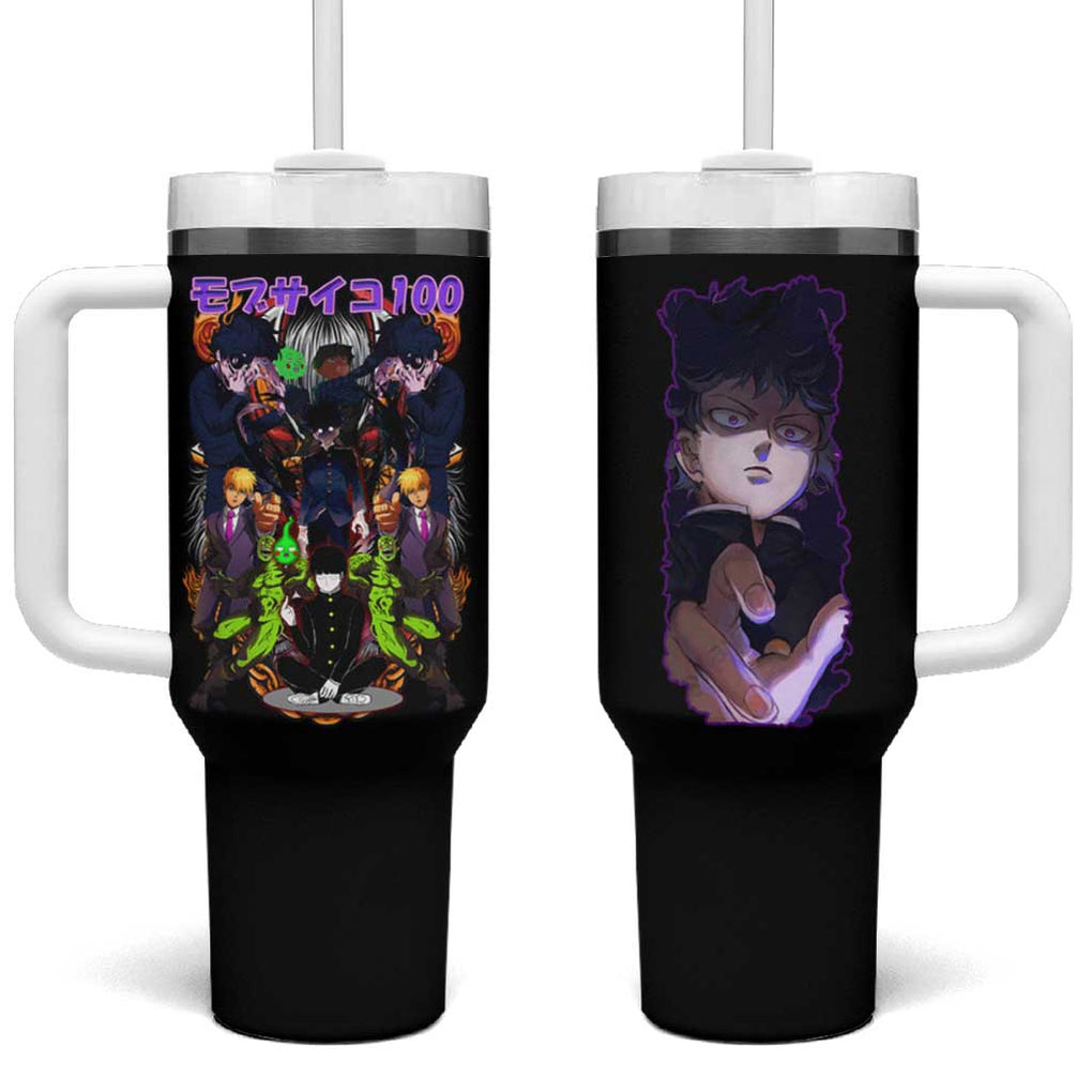 Final Arc Mob Psycho 100 Tumbler With Handle Japan Anime Style TS04