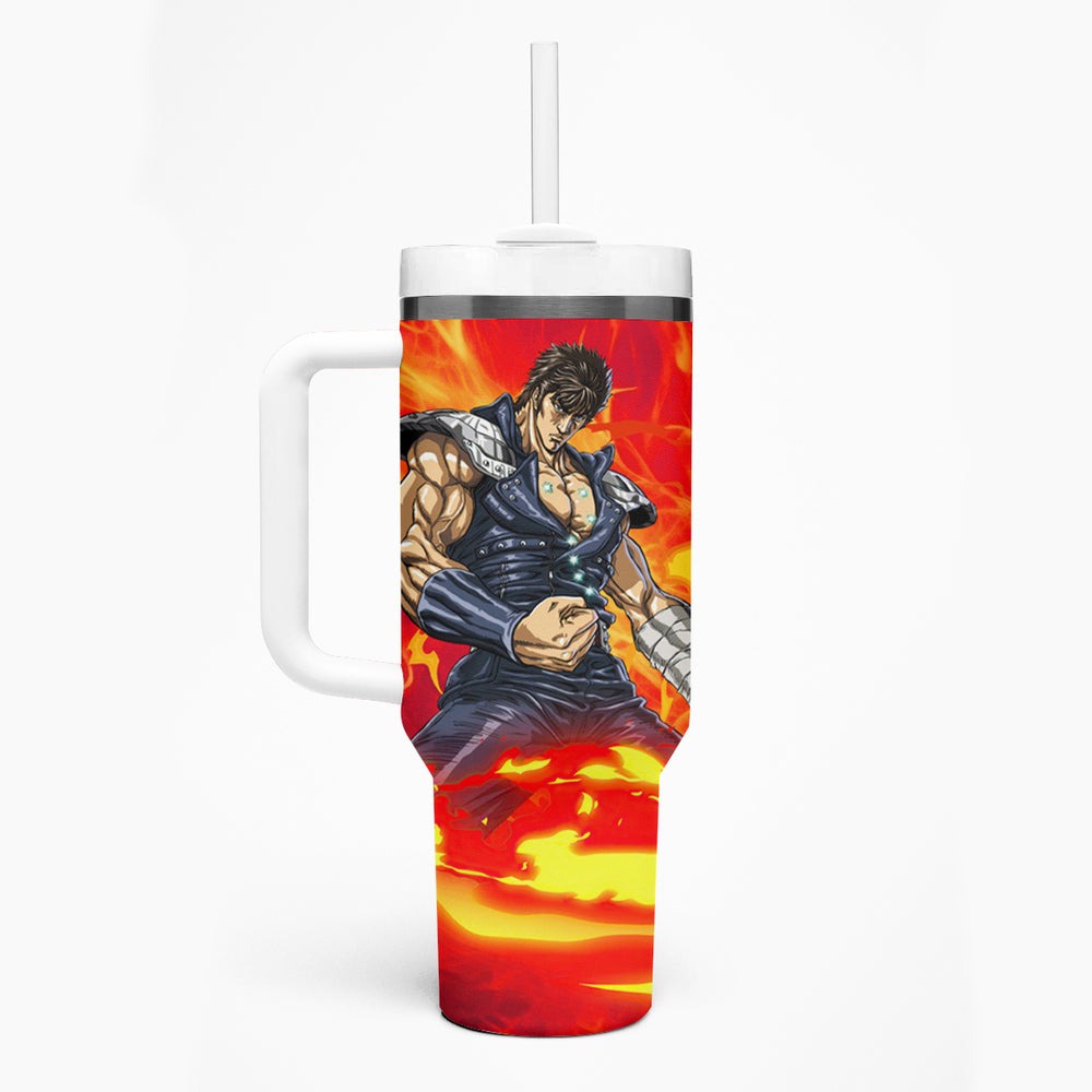 Fist of the North Tumbler With Handle Anime Style TS04 Fist of the North Tumbler With Handle Anime Style TS04