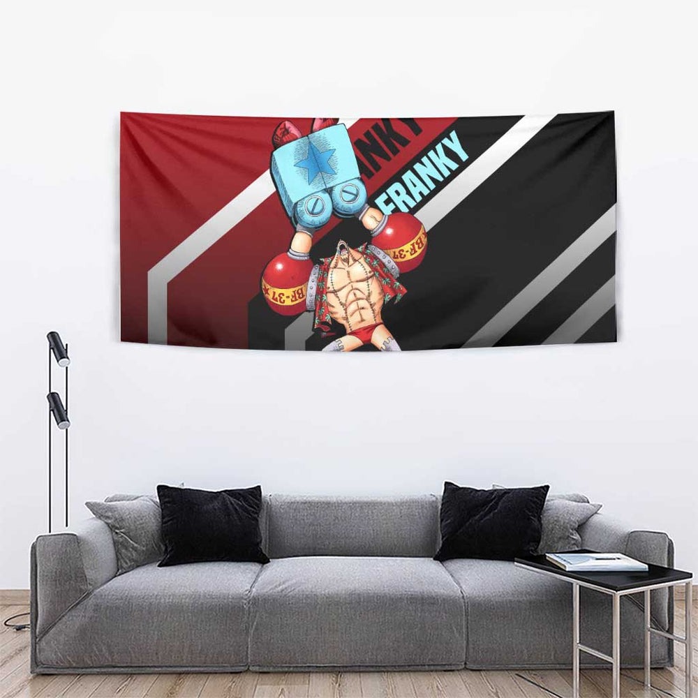 Franky - One Piece Tapestry Anime Mix Manga Style TS04 Franky - One Piece Tapestry Anime Mix Manga Style TS04
