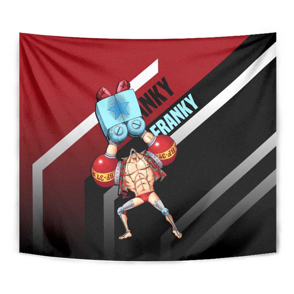 Franky - One Piece Tapestry Anime Mix Manga Style TS04 Franky - One Piece Tapestry Anime Mix Manga Style TS04