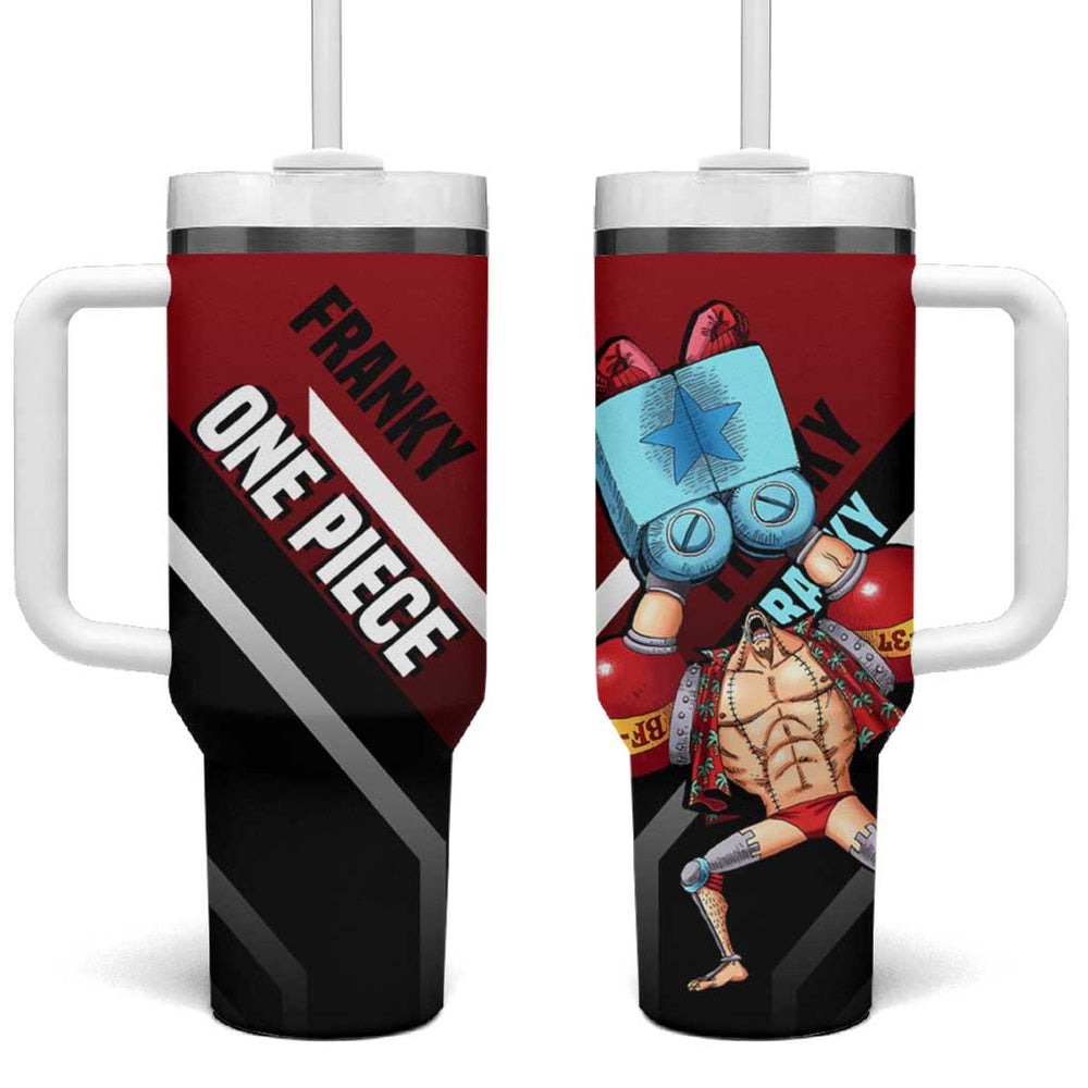 Franky - One Piece Tumbler With Handle Anime Mix Manga Style TS04