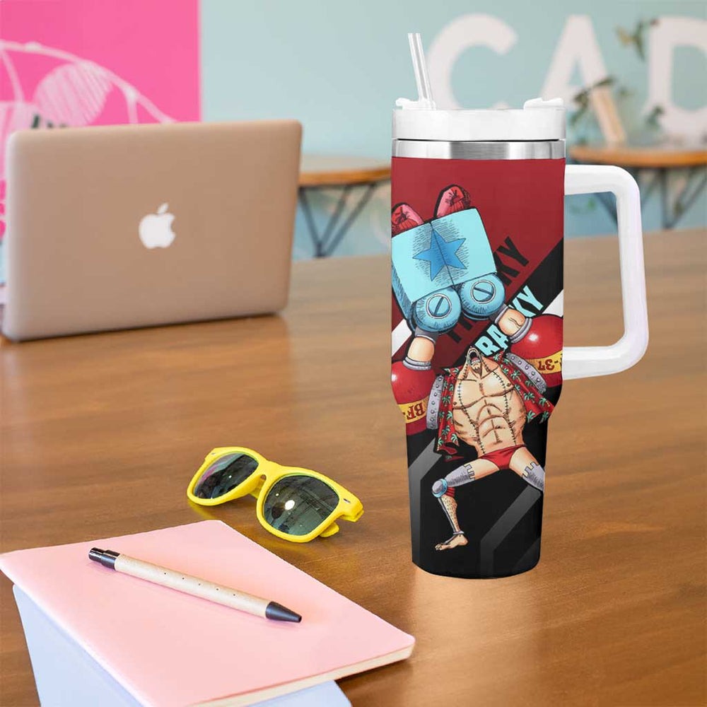 Franky - One Piece Tumbler With Handle Anime Mix Manga Style TS04